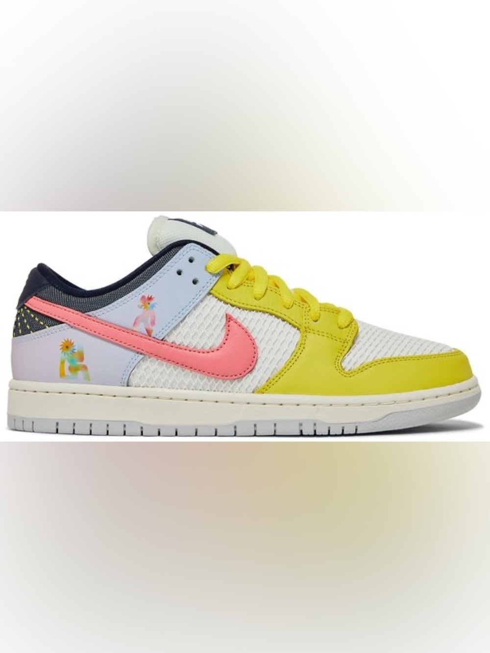 Sz 13 Xavier Schipani x Nike Dunk Low SB 'Be True - Trans Joy'